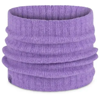 Buff Knitted Neckwarmer Nilah Schal - Unisex | lila