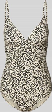 Barts Badeanzug mit V-Ausschnitt Modell Mahry in Black, Gr&ouml;&szlig;e 36