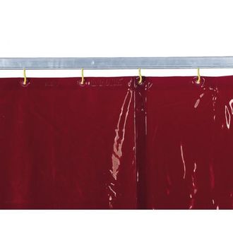 Kemper Cortina Protectora En Soldadura Y Amoladura En Rojo Kemper 1600 X 1300 Mm - 1.3 Kg