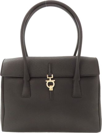 Ferragamo Leather Handbag (Pre-Owned)