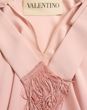 Valentino Top In Crepe De Chine Donna ROSA ANTICO 36
