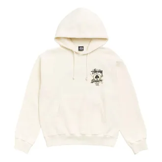 St&uuml;ssy Fresh Foils Hoodie Garment Dyed Bone 1925216-BONE