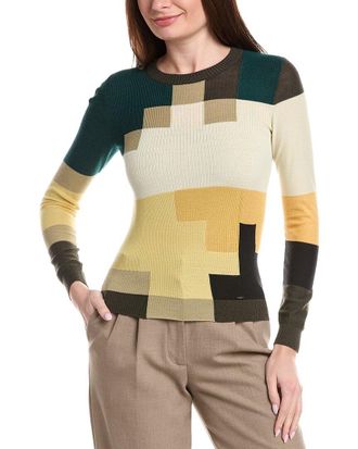 Akris Wool & Silk-Blend Top