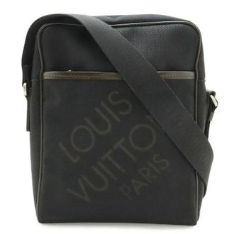 Louis Vuitton Pre-owned Damier Geant Canvas Citadin NM Schoudertas - Dames - Pre-owned - Zwart - Maat: ONE Size
