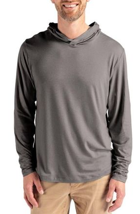 Cutter & Buck Coastline Epic Comfort Hoodie in Elemental Grey at Nordstrom, Size Xxx-Large
