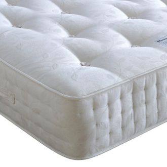 Bedmaster Ambassador 3000 Pocket Sprung Natural Mattress in White | Size: Small Single