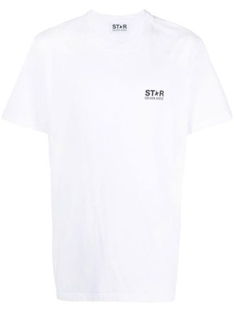 Golden Goose White Crew Neck T-Shirt