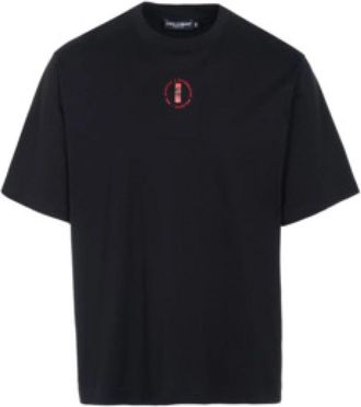 Dolce & Gabbana Klassiek T-shirt voor dagelijks gebruik - Heren - T-shirts - Zwart - XS - Tops