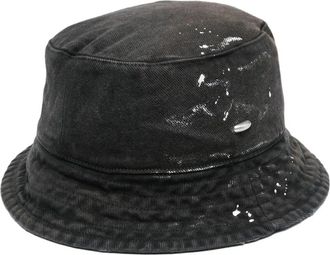 Our Legacy Bucket Hat - Heren - Hoeden - Zwart - M/L - Katoen - Accessoires