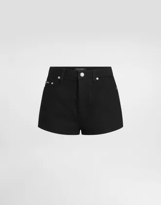Dolce & Gabbana Shorts - Woman Denim And Jeans Multi-colored 36