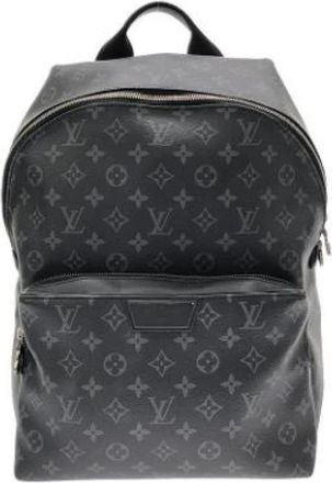 Louis Vuitton Tweedehands Canvas Louis Vuitton tassen - Heren - Vintage Rugzakken - Zwart - ONE Size - Vintage