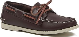 Lands End Seaport Classic Boat Shoes in Deep Mahogany at Nordstrom, Size 7.5