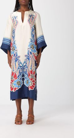 La DoubleJ Abito midi La Doublej in seta stampata