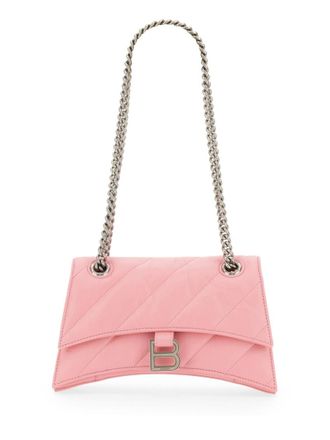Balenciaga Pink Crush Small Shoulder Bag