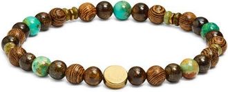 Caputo & Co. Element Flow Bead Bracelet in Turquoise at Nordstrom