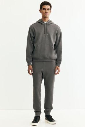 H&M Regular-fit tapered sweatpants in Dark Gray at Nordstrom, Size Xxx-Large