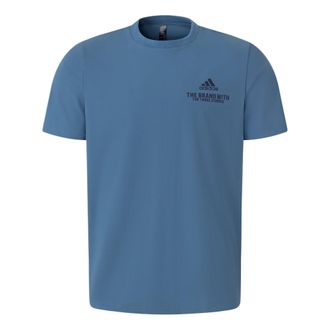adidas Functional Graphic T-shirt Asia Sizing Blue JD5749