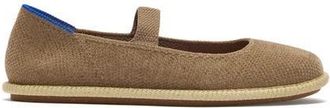 Rothy's The Rothys Cruiser Mary Jane Flat in Revelvet Portobello at Nordstrom, Size 10.5