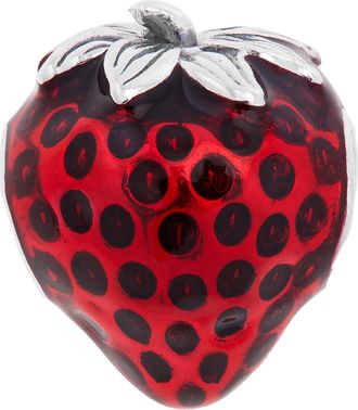 Pandora Ladies Seeded Strawberry Fruit Charm