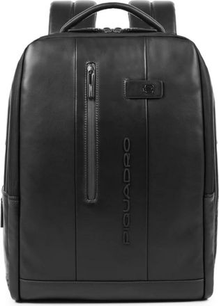 Piquadro Laptop backpack 15-6 - Heren - Rugzakken - Zwart - ONE Size - Tassen