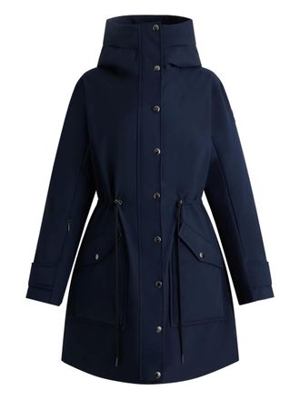 Fusalp Janix hooded coat - women - Polyester/Polyurethane - 36 - Blue