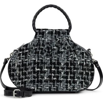 Patricia Nash Linley Tweed Bucket Bag in Black at Nordstrom Rack