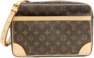 Louis Vuitton Pre-owned Cross Body Bags, female, Brown, Size: ONE SIZE Pre-owned Canvas louis-vuitton-bags