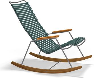 Houe CLICK Outdoor Rocking Schaukelstuhl, tannengr&uuml;n