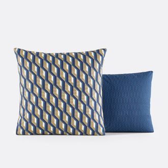 La Redoute Interieurs Kussensloop in perkalkatoen, Milano