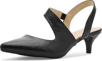 Life Stride Magnetic Pump Shoes High Womens Heels Black Synthetic : 7.5 M (B), Faux Leather