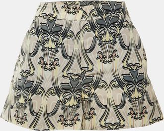 M Missoni Beige Printed Synthetic Shorts