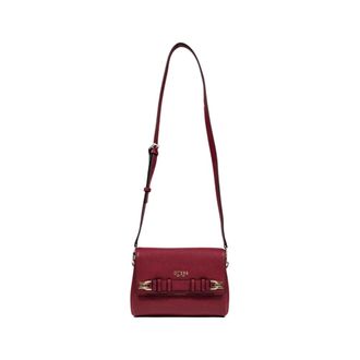 Guess Red Button Fastening Shoulder Bag
