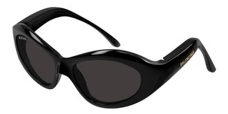 Balenciaga BB0386S 001 Womens Sunglasses Black Size 60