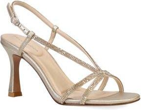 Pelle Moda Bracen Slingback Sandal in Platinum Gold at Nordstrom Rack, Size 9