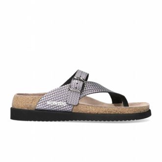 Mephisto Womens Helen Sandal In Grey Twist