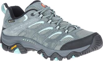 Merrell Wanderschuh MERRELL MOAB 3 GTX, Damen, Gr. 37,5, sedona sage, Leder, Synthetik, Schuhe Wanderschuh, wasserdicht, mit Vibram Sohle