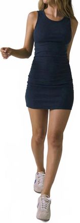 Chaser Joanne Mini Dress In Navy