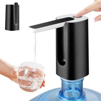 OEM Dispensador De Agua De 5 Galones Con Base, Bomba De Agua El&eacute;ctrica Plegable Con Carga Usb Y Apagado Autom&aacute;tico, Dispensador De Agua Port&aacute;til Universal