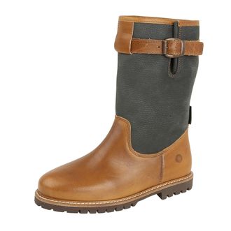 Northwest Territory Womens Nothwest Territory Boots Leather Country Weatherproof Casual Outdoor Shoes (Navy, UK Footwear Size System, Adult, Women, Numeric, Medium, 6)