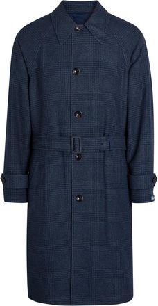 Polo Ralph Lauren Balmacaan Reversible Belted Wool and Silk-blend Coat - Navy - 40 (UK40 / M)