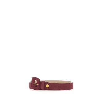 Gianni Chiarini Suede Belt - female - Gianni Chiarini - Belts - Red - ONE SIZE - Accessories