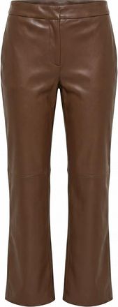 Max Mara Maxmara S Leather-Look Pants