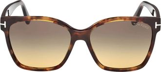 Tom Ford Sunglasses Ft1312 55 B Iris Brown/Smoke Gray Women