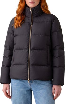 Moncler Black Mock Collar Jacket