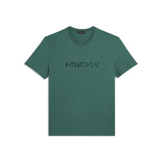 Freddy T-shirt con logo sfumato stampato al centro