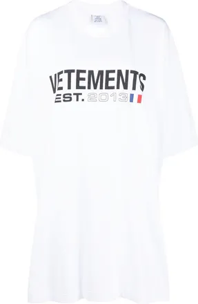 VETEMENTS Logo Cotton T Shirt
