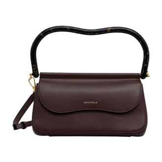 Coccinelle Tassen, Dames, Bruin, ONE Size, Leer, Cora Crossbody Tas