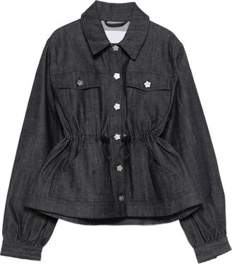 Cecilie Bahnsen Giacca con coulisse - Blu