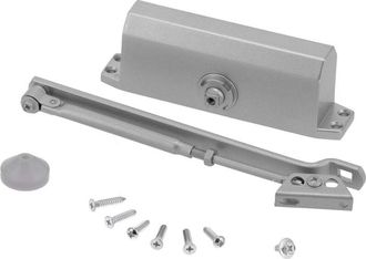 OEM Cierrapuertas, Brazo Telesc&oacute;pico Ajustable, Brazo Oscilante Reforzado, Cierrapuertas Hidr&aacute;ulico Para Puertas De Madera Y Metal