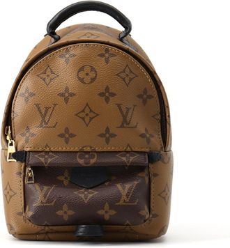Louis Vuitton Monogram Reverse Brown Noir Monogram Reverse Monogram Backpack (Pre-Owned)
